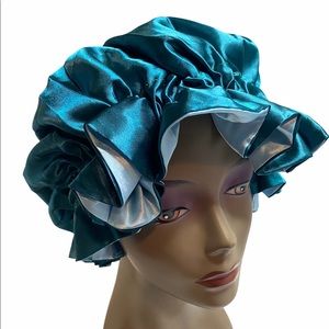 Double sides extra large satin bonnets